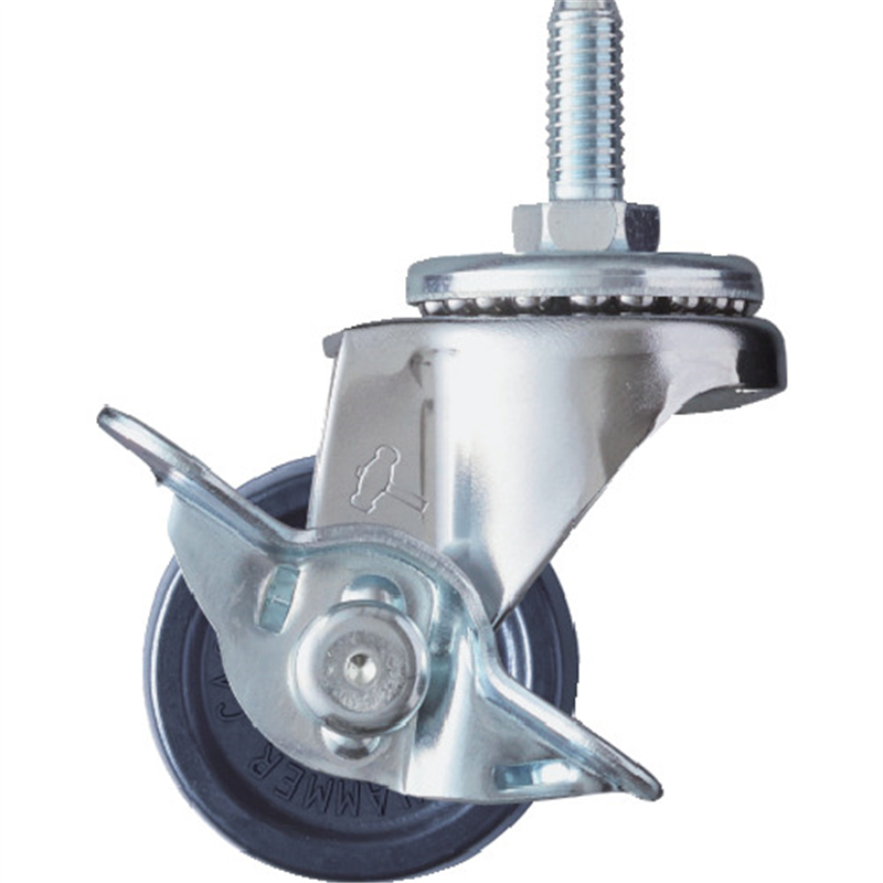 ハンマー Aシリーズ ねじ込み 自在SP付 W3/8 エラストマー車 40mm 1個（ご注文単位1個）【直送品】