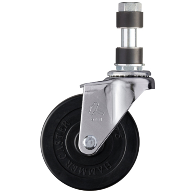 ハンマー パイプ差込自在ゴム車75mm 1個（ご注文単位1個）【直送品】