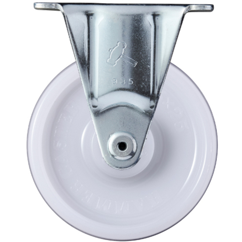 ハンマー 固定式ナイロン車輪(ローラーベアリング)75mm 1個（ご注文単位1個）【直送品】