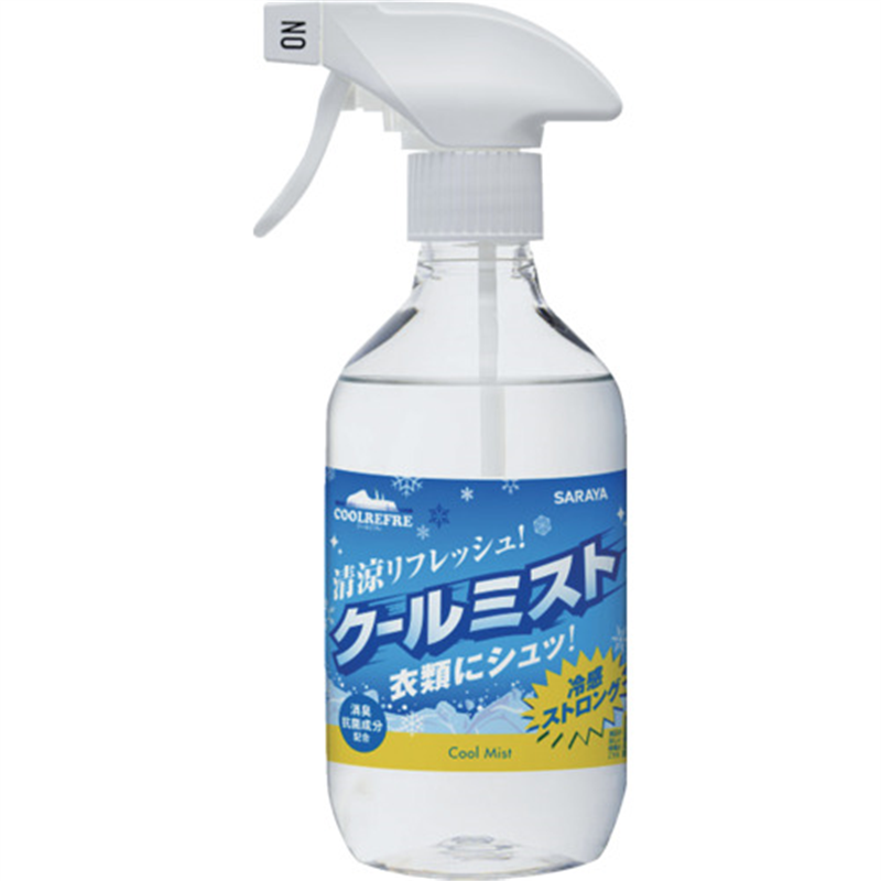 サラヤ クールリフレ クールミスト 400mL 1本（ご注文単位1本）【直送品】