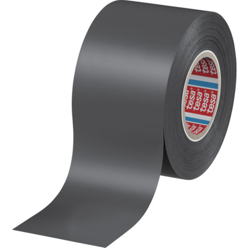 tesa 電気絶縁用ビニールテープ 50mm×20m グレー 1巻（ご注文単位1巻）【直送品】