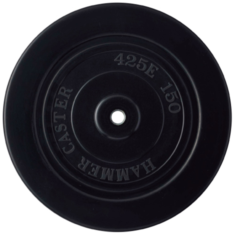 ハンマー E型ゴム車輪 150mm 1個（ご注文単位1個）【直送品】