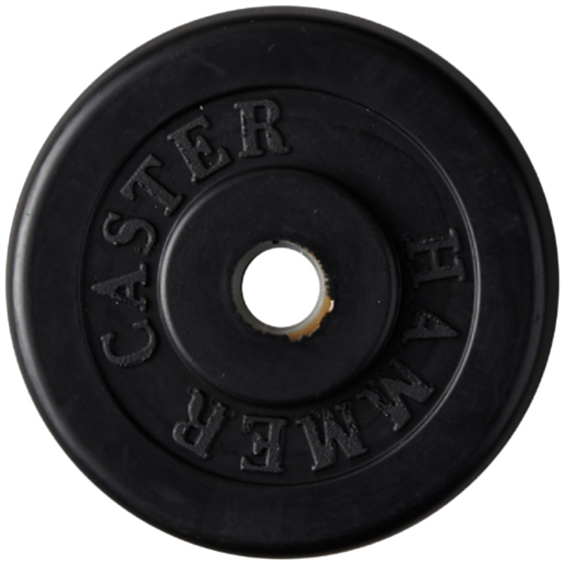 ハンマー ゴム一体車輪 樹脂ブッシュ入り 50mm 1個（ご注文単位1個）【直送品】