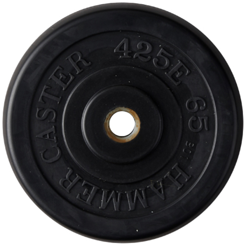 ハンマー E型ゴム車輪 65mm 1個（ご注文単位1個）【直送品】