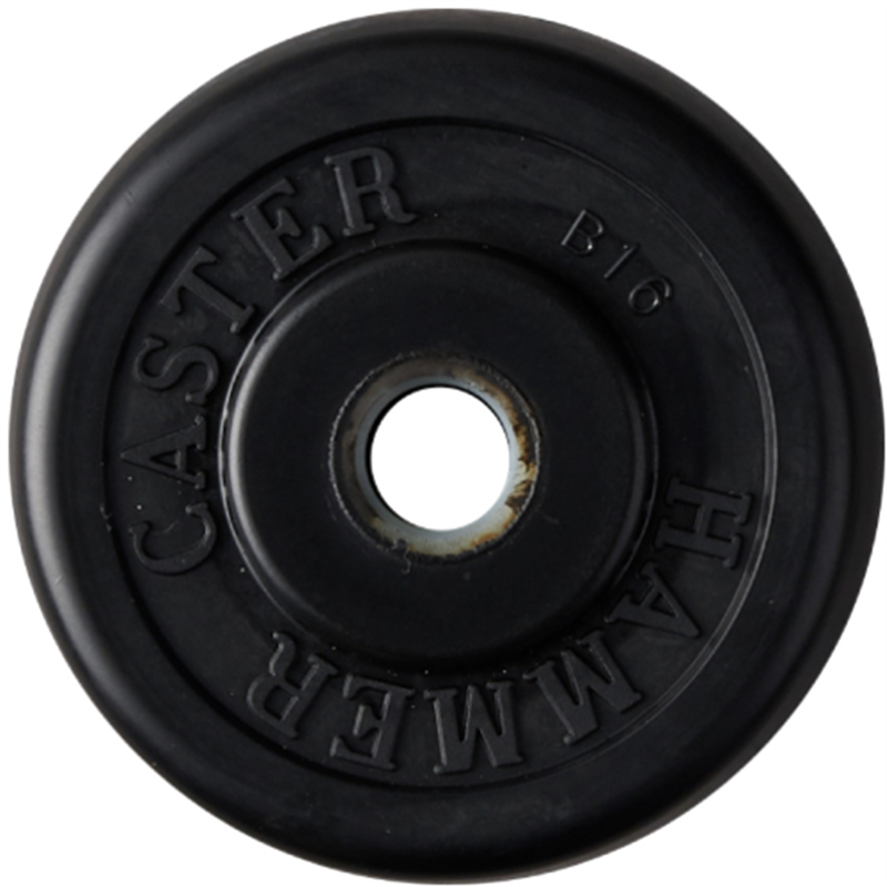 ハンマー S型ゴム車輪 50mm 1個（ご注文単位1個）【直送品】