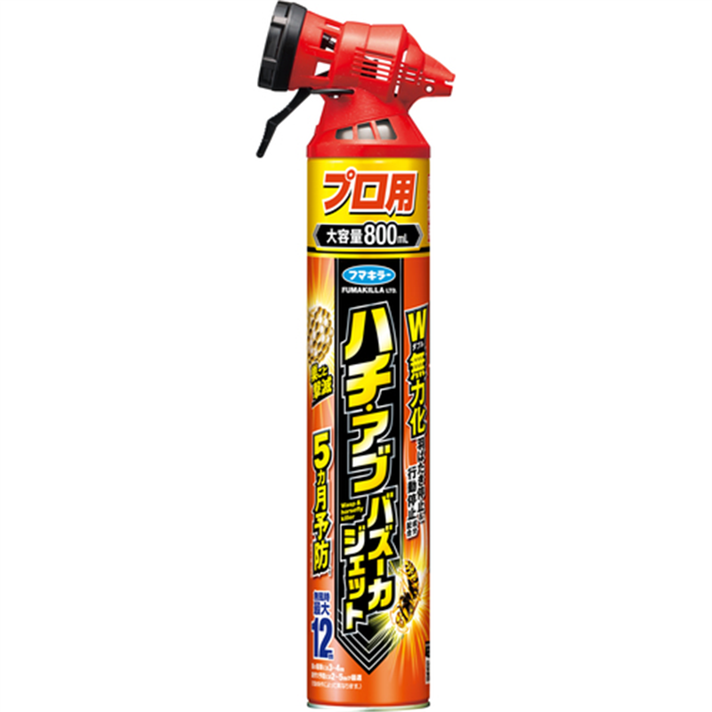 フマキラー ハチ・アブバズーカジェット800ml N 1本（ご注文単位1本）【直送品】