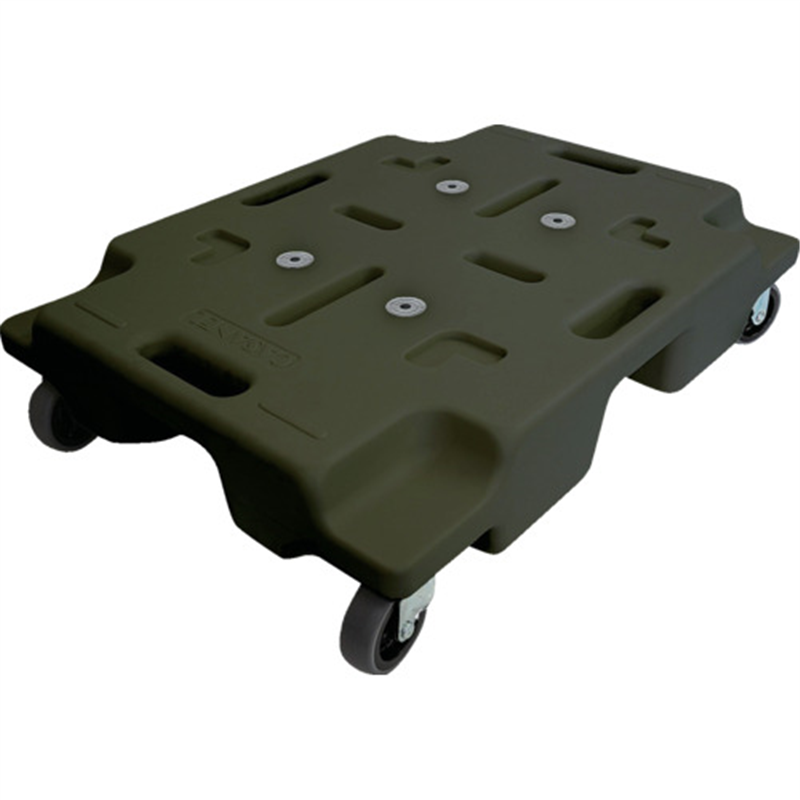 エクソム スタッキング式平台車 カサネル 4560F(カーボンブラック) 600×450 1台（ご注文単位1台）【直送品】