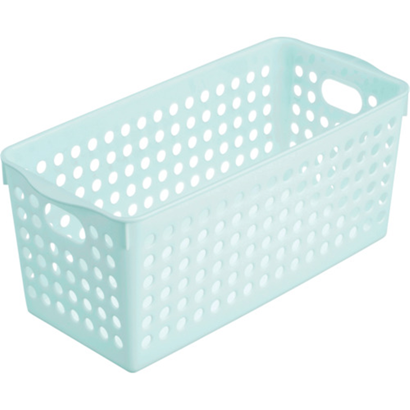 inomata ストックバスケット スリム ライトブルー 1個（ご注文単位1個）【直送品】