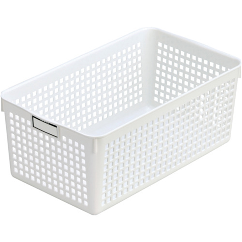 inomata ネームバスケット ワイド ホワイト 1個（ご注文単位1個）【直送品】