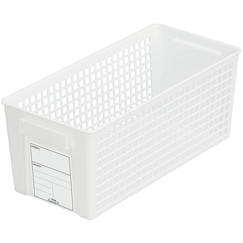 inomata トリムバスケット スリムホワイト 1個（ご注文単位1個）【直送品】