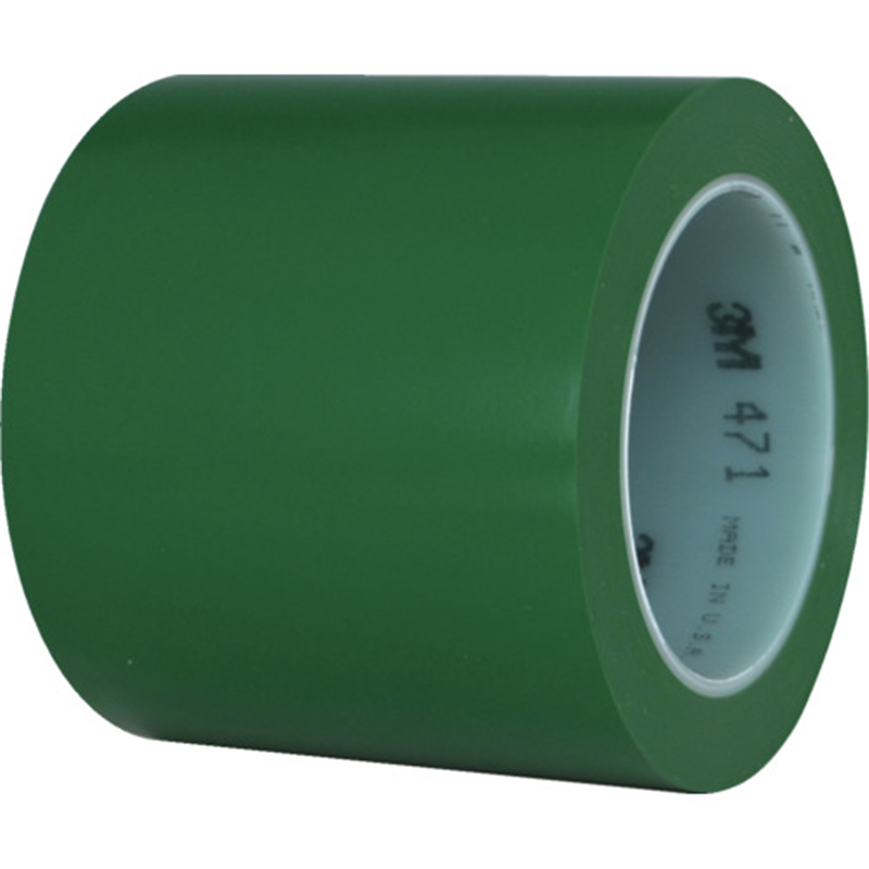 3M 高機能ラインテープ 471 GRE 100mm×32m 1巻（ご注文単位1巻）【直送品】