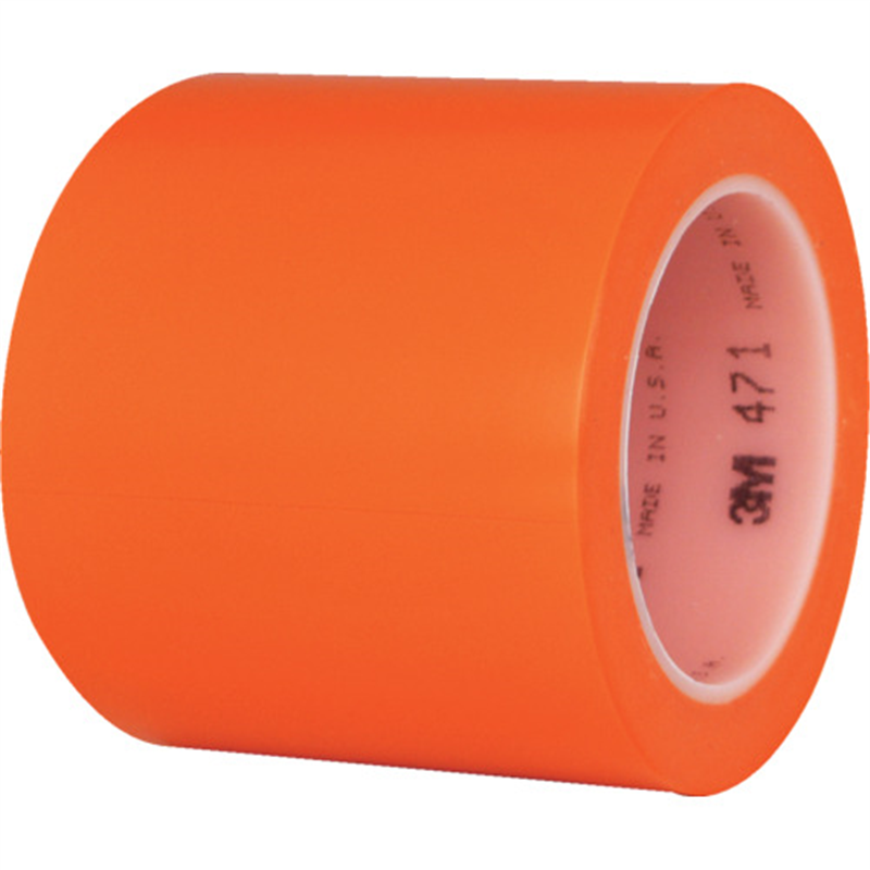 3M 高機能ラインテープ 471 ORA 100mm×32m 1巻（ご注文単位1巻）【直送品】