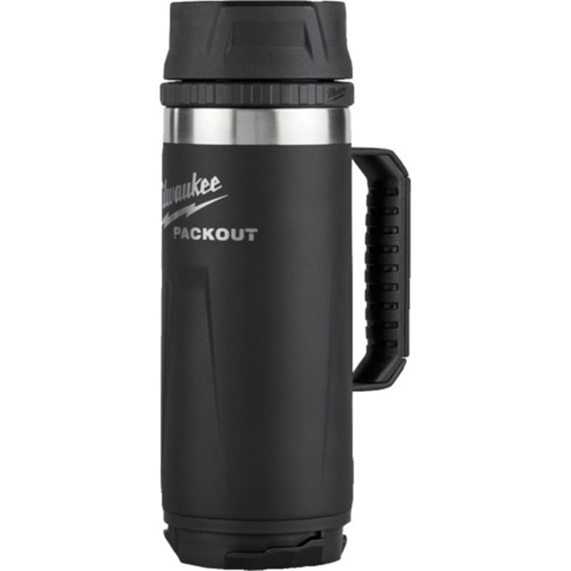 milwaukee PACKOUT 真空マグ ブラック(S・530mL) 1個（ご注文単位1個）【直送品】