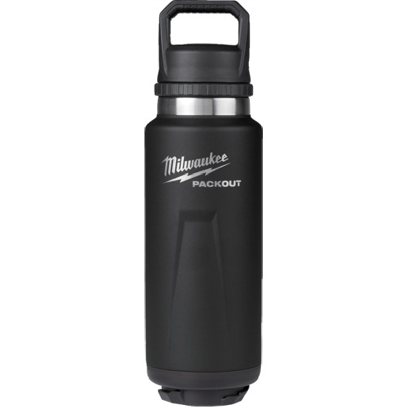 milwaukee PACKOUT 真空ボトル ブラック(L・1,065mL) 1個（ご注文単位1個）【直送品】