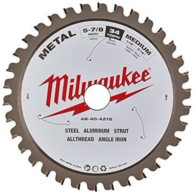 milwaukee 150mm チップソーカッター用交換刃 34T (鉄鋼用) 1個（ご注文単位1個）【直送品】