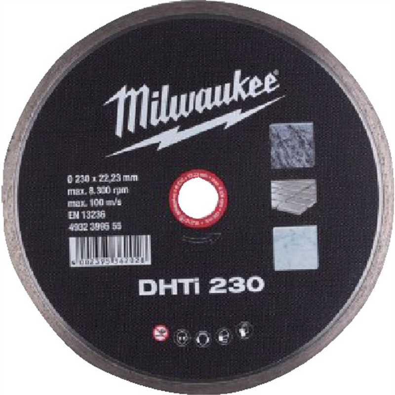 milwaukee 230mmダイヤモンドブレード(リム型) 1枚（ご注文単位1枚）【直送品】