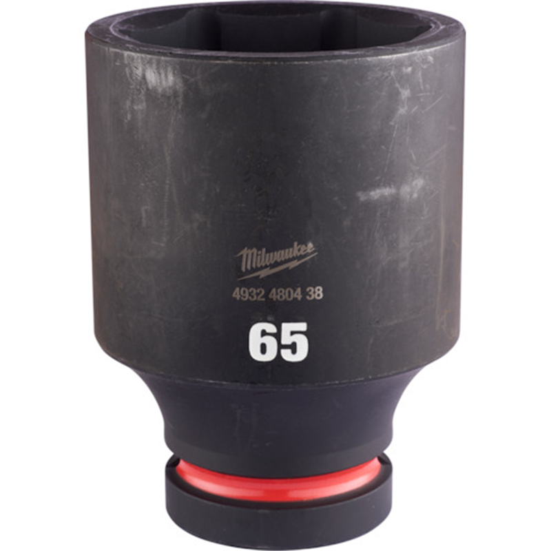 milwaukee SHOCKWAVE IMPACT DUTY ディープインパクトソケット 1インチ(25.4mm)角  65mm 1個（ご注文単位1個）【直送品】