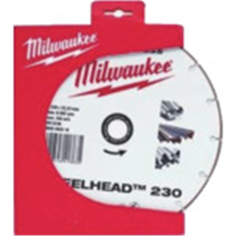 milwaukee 230mmダイヤモンドブレード(スチールヘッド) 1枚（ご注文単位1枚）【直送品】