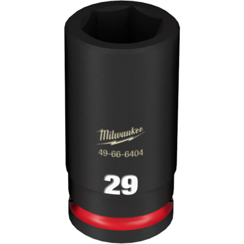 milwaukee SHOCKWAVE IMPACT DUTY ディープインパクトソケット 3/4インチ(19mm)角 29mm 1個(ご注文単位1個)【直送品】