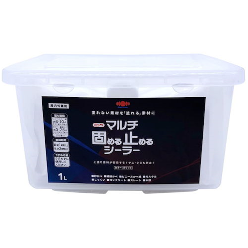 ニッぺ マルチ固める止めるシーラー 1L ホワイト HYL003 1個（ご注文単位1個）【直送品】