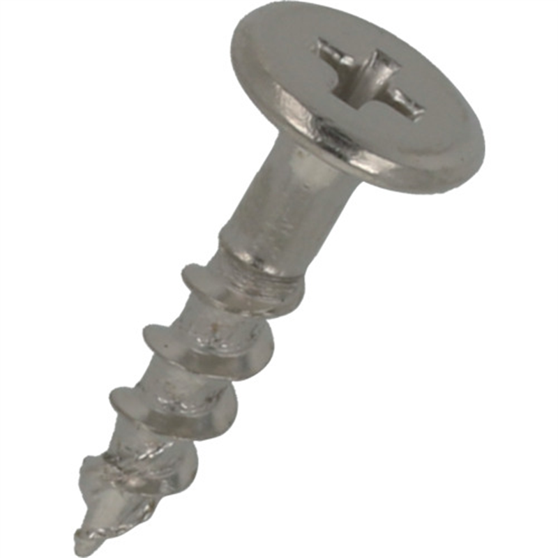 YAHATA 超低頭木割れ解消ビス(中) 4.0X20 ニッケルめっき (50個入) 1パック（ご注文単位1パック）【直送品】