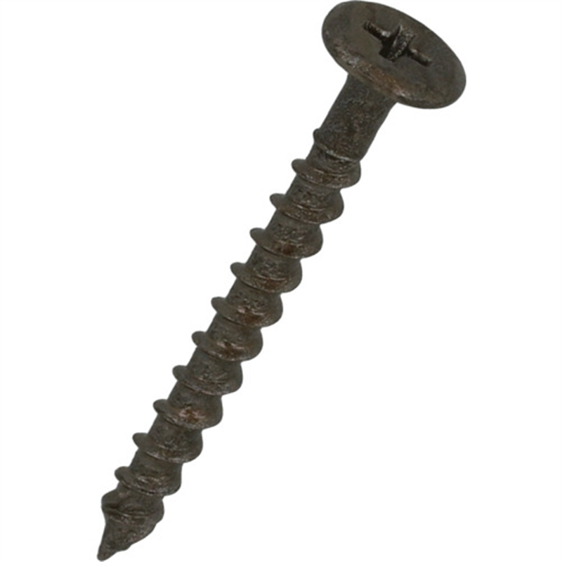 YAHATA 超低頭木割れ解消ビス(中) 4.0X38 ラスパートブロンズ (34個入) 1パック（ご注文単位1パック）【直送品】