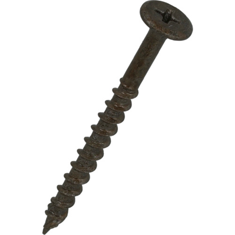 YAHATA 超低頭木割れ解消ビス(中) 4.0X45 ラスパートブロンズ (28個入) 1パック（ご注文単位1パック）【直送品】