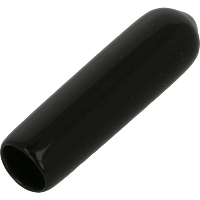 YAHATA 先端キャップ 8X30 黒 [2個入] 1パック（ご注文単位1パック）【直送品】