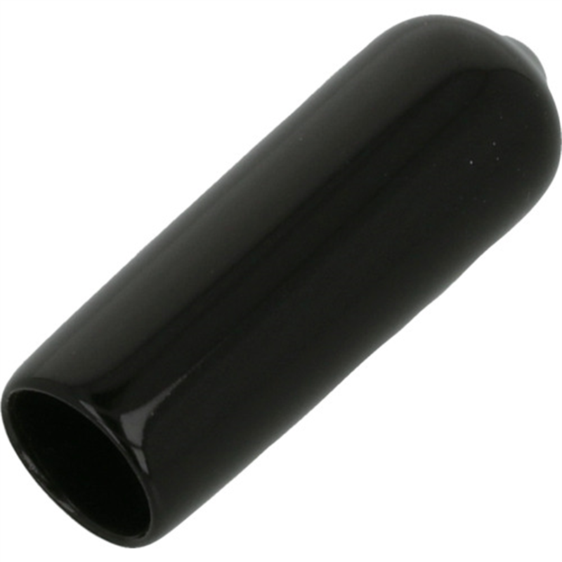 YAHATA 先端キャップ 10X30 黒 [2個入] 1パック（ご注文単位1パック）【直送品】