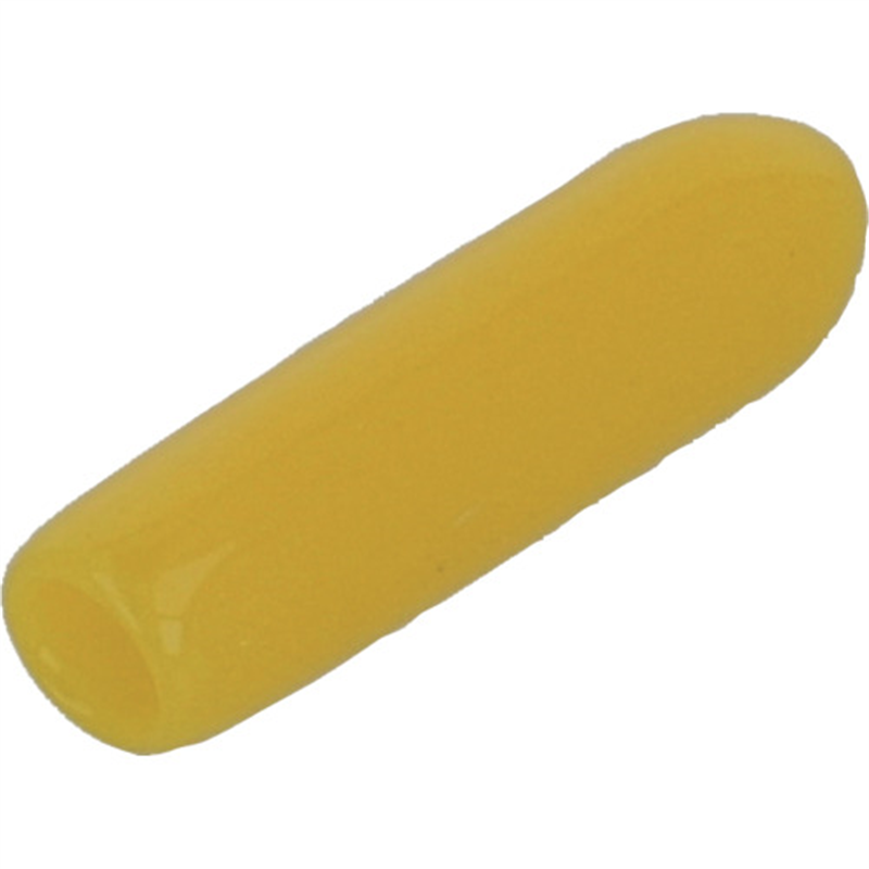 YAHATA 先端キャップ 3X15 黄色 [4個入] 1パック（ご注文単位1パック）【直送品】