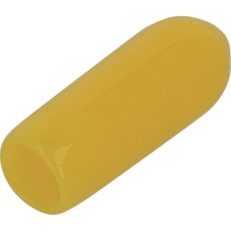 YAHATA 先端キャップ 5X15 黄色 [4個入] 1パック（ご注文単位1パック）【直送品】