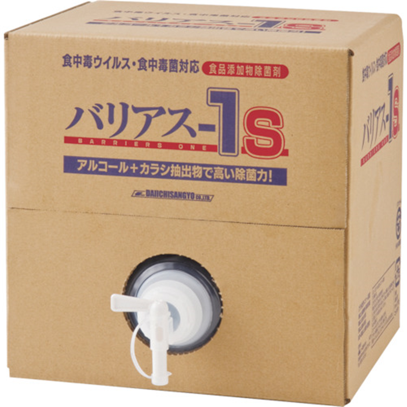 大一産業 【※軽税】 バリアスー1S 18L 1本※軽（ご注文単位1本）【直送品】