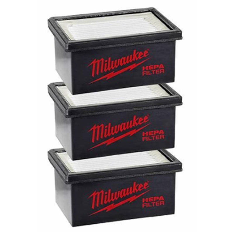 milwaukee 集塵フィルター(3個パック) 1個（ご注文単位1個）【直送品】