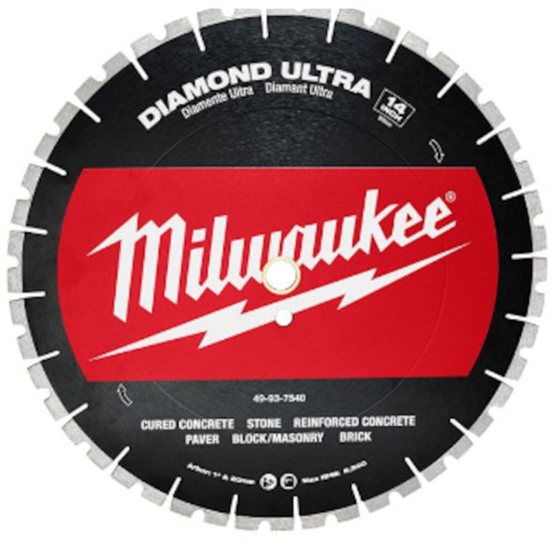 milwaukee 14インチ(356mm)ダイヤモンドブレード(ターボセグメント型) 1個（ご注文単位1個）【直送品】