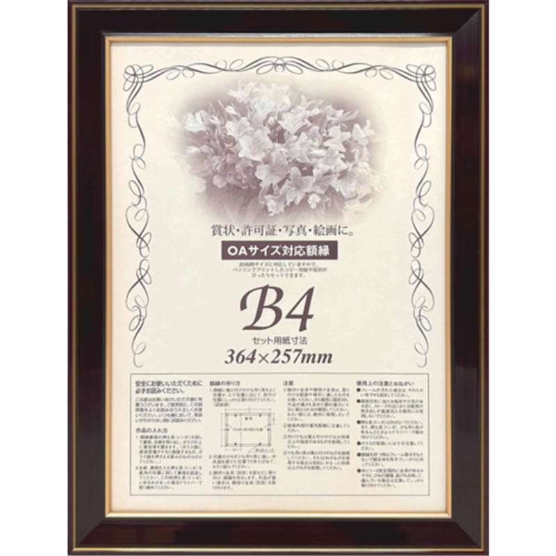 大額 額縁 賞状額 ネオ光輝 OA-B4 0142 1枚（ご注文単位1枚）【直送品】