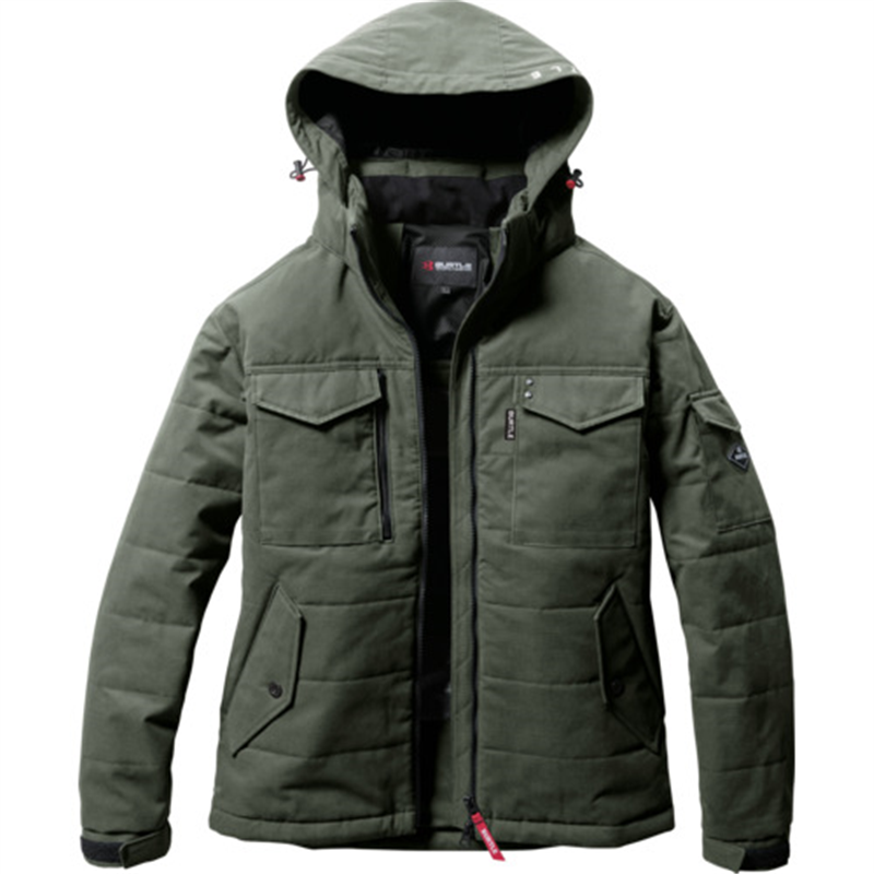 BURTLE 防寒ジャケット5050-14-Lミルスグリーン 1着（ご注文単位1着）【直送品】
