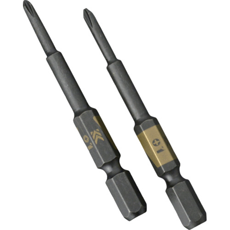 フジ矢 電動ドライバー用段付ビット (黒金・2本組)+1×65mm 1個（ご注文単位1個）【直送品】