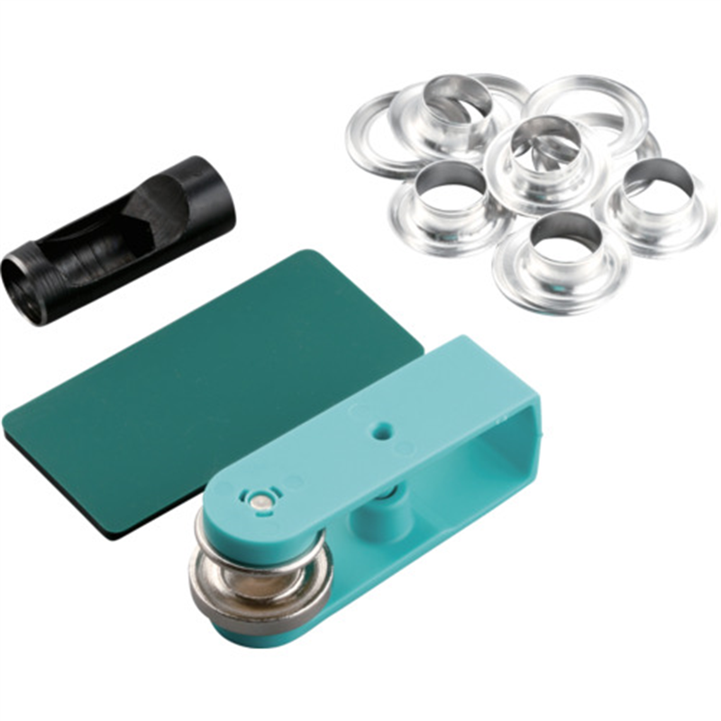 ファミリーツール 両面ハトメ パンチセット 15mm 1セット（ご注文単位1セット）【直送品】