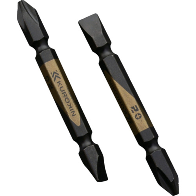 フジ矢 両頭コンビビット(黒金・2本組)+2/-6×65mm 1個（ご注文単位1個）【直送品】