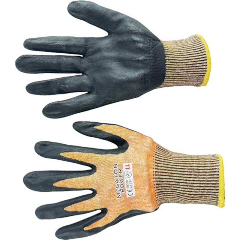 富士手袋 メガトンパワー耐切創(Fレベル) 1双（ご注文単位1双）【直送品】