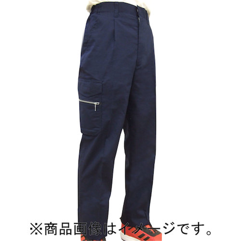 TEAGLES 5461 CVC綿混カーゴパンツ ネイビー 3L 1枚（ご注文単位1枚）【直送品】