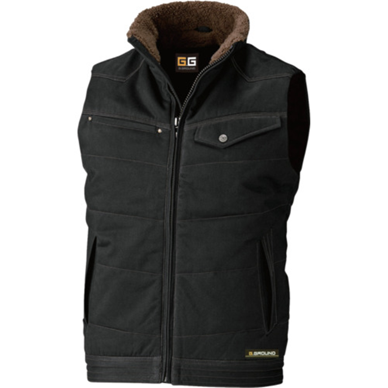 G.G. 5506 防寒ベスト ブラック 3L 1着（ご注文単位1着）【直送品】