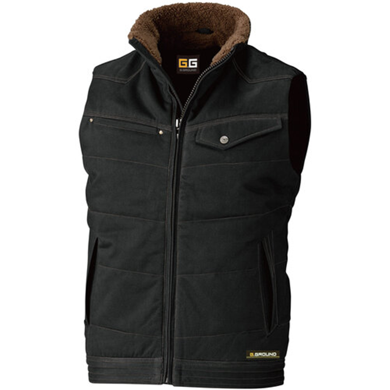 G.G. 5506 防寒ベスト ブラック LL 1着（ご注文単位1着）【直送品】