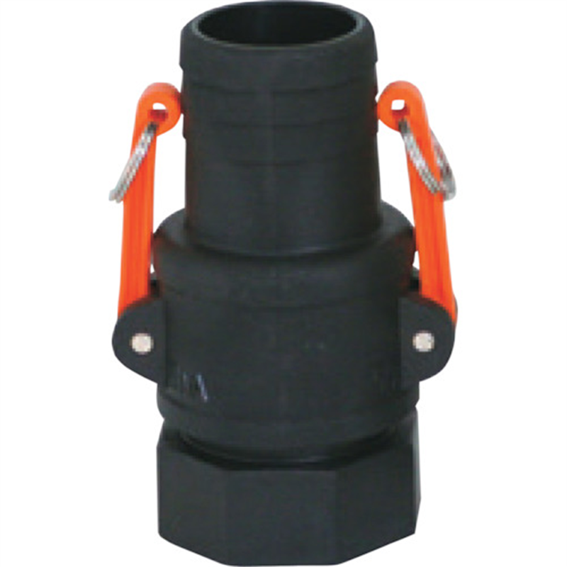 IWA 樹脂(PA)製 レバーカップリング イワロック オスメスセット 1個（ご注文単位1個）【直送品】