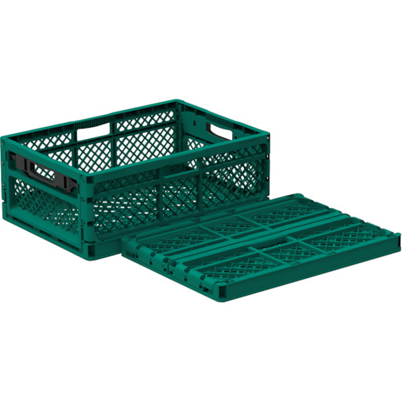 E-CON 折りたたみコンテナー 561300 ホームオリコン S30M グリーン 1個（ご注文単位1個）【直送品】