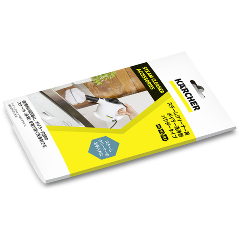 KARCHER スチームクリーナー用アクセサリー ボイラー洗浄剤パウダータイプ3包入り 1個（ご注文単位1個）【直送品】
