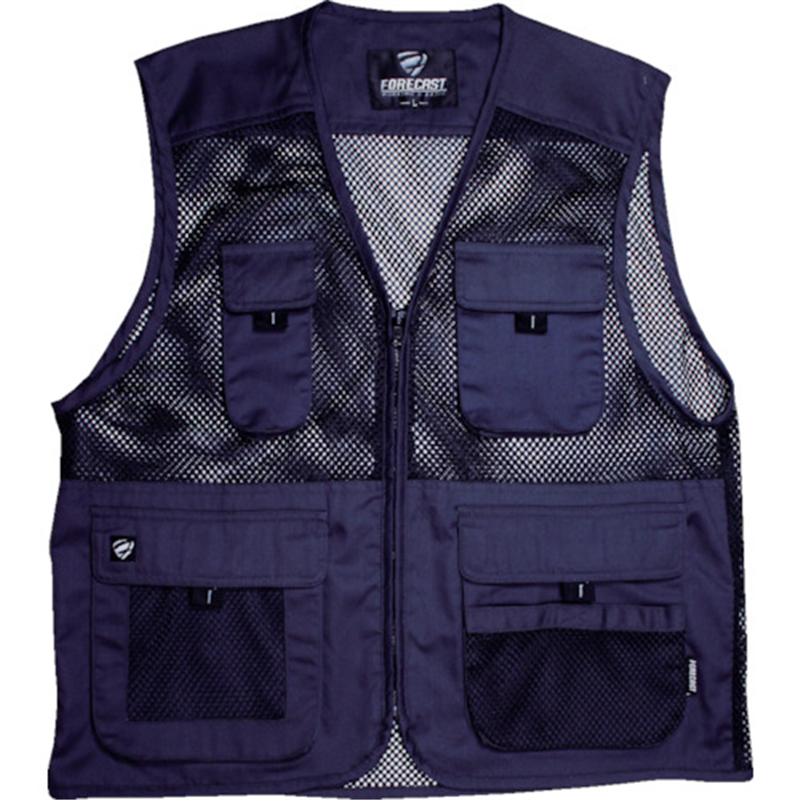 カジメイク メッシュベスト ネイビー M 1着（ご注文単位1着）【直送品】