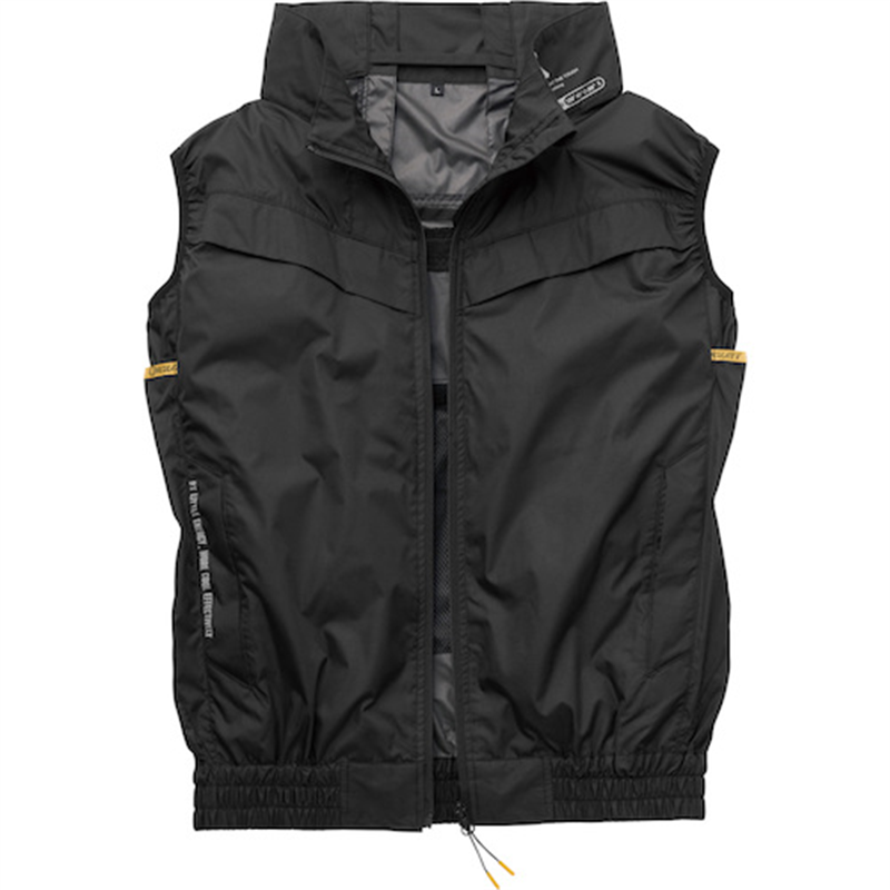 空調風神服 The tough 空調風神服ベストブラックL 1着（ご注文単位1着）【直送品】