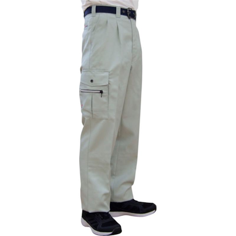 TEAGLES ポリエステルカーゴパンツ ライトグリーン 100 1枚（ご注文単位1枚）【直送品】