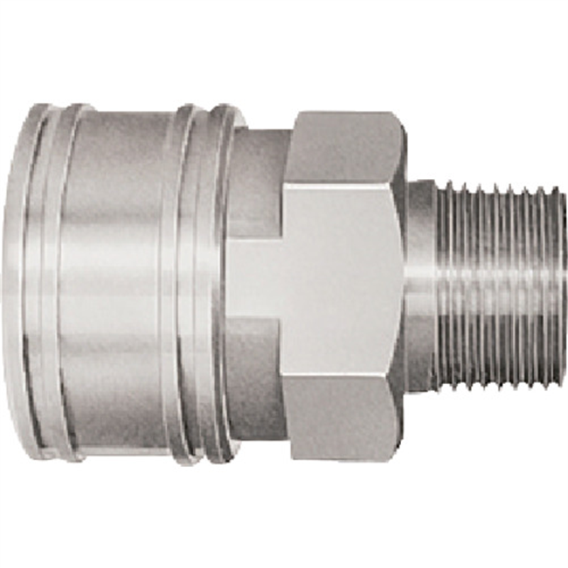 日東 TSPカプラ ステンレス製 ふっ素ゴムFKM X-100(00754) 1個（ご注文単位1個）【直送品】